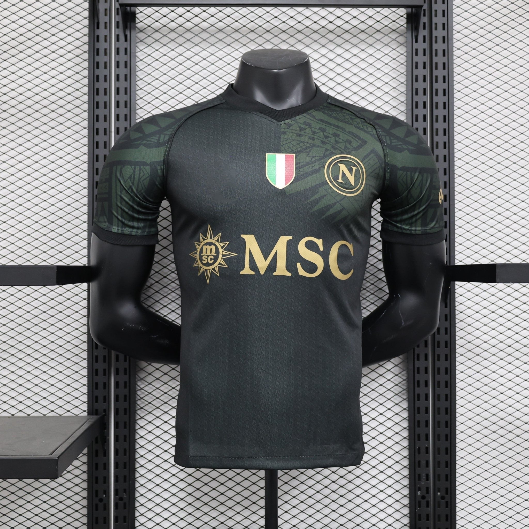 Naples maillot Édition spéciale version Player Vert Foncé 2023 2024
