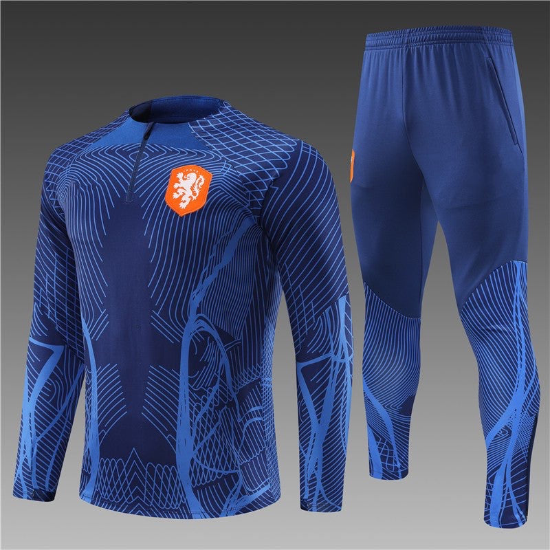 Ensemble Pays Bas Bleu Clair-Foncé 2022 2023