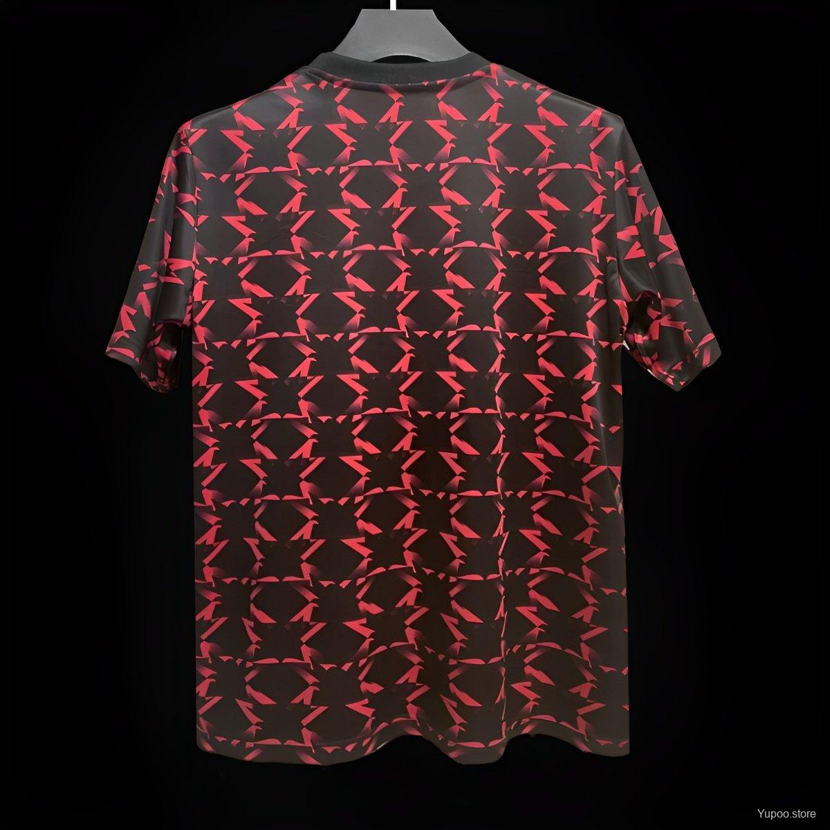 Manchester Untied Maillot pattern Red 24/25