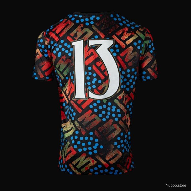 Maillot 24/25 Olympique Marseille Africa Noir