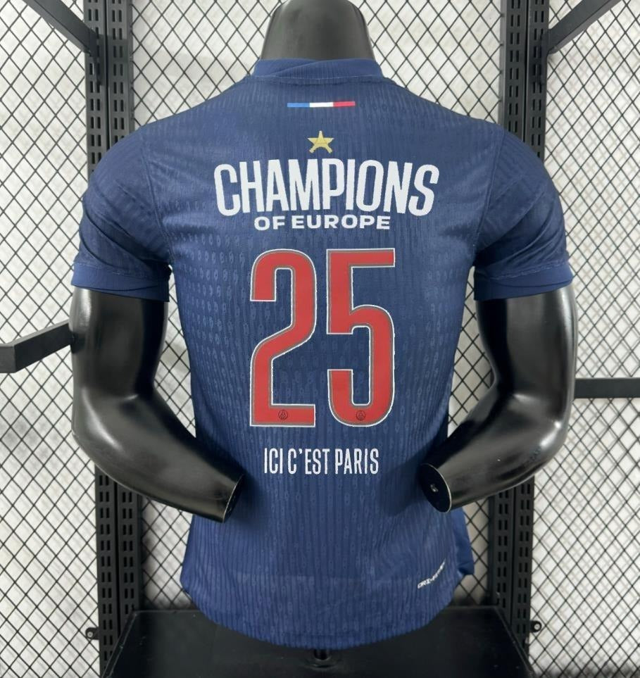 Maillot PSG Champions 24/25 Version Player (FLOQUÉ)
