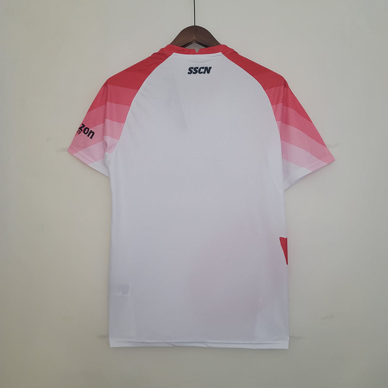 Naples maillot Édition spéciale Blanc & Rouge 2023 2024
